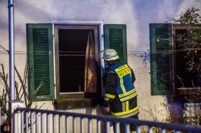 Kirchheim: Technischer Defekt an einem Oelofen loest Wohnungsbrand aus - eine Person verletzt